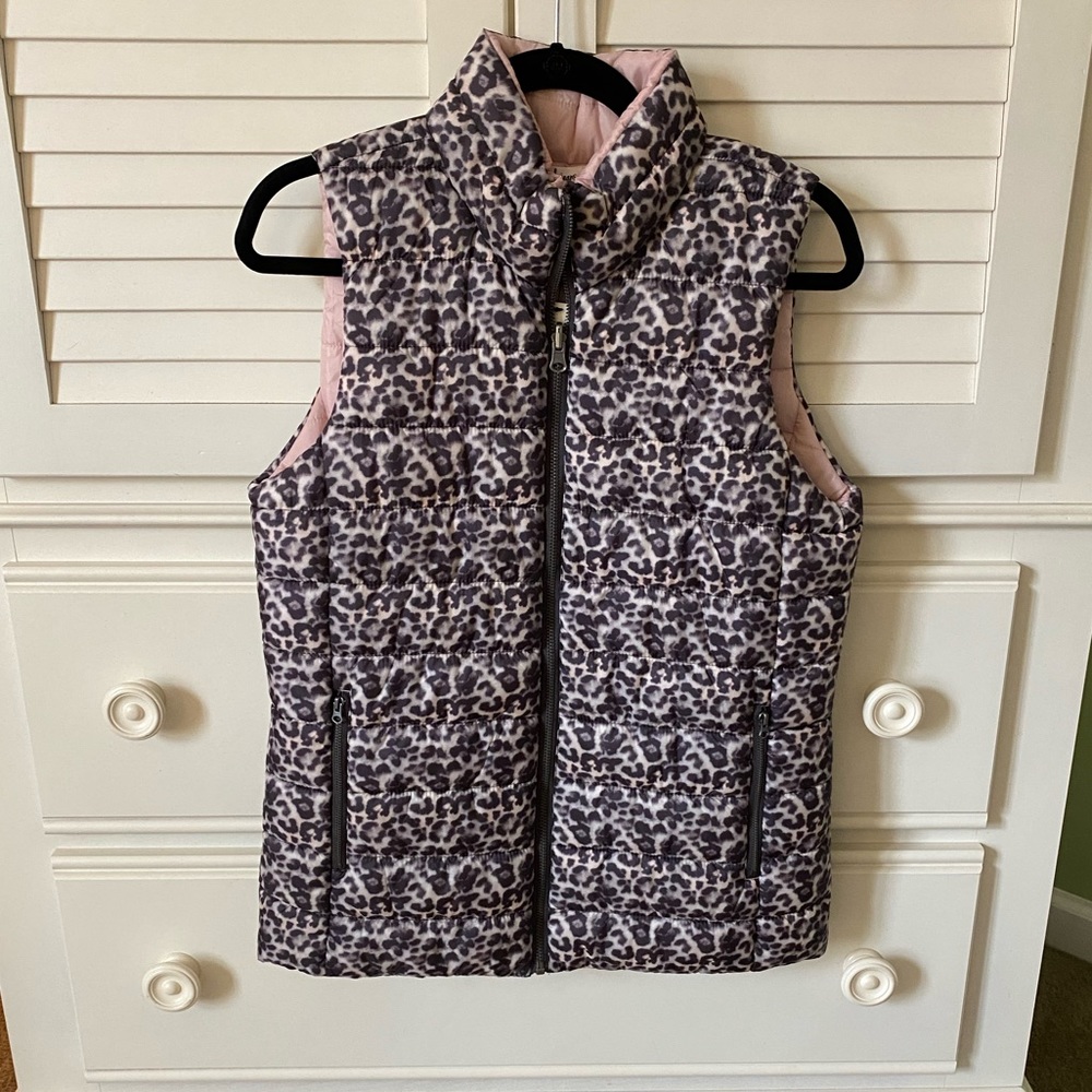 💕 LEOPARD PRINT + PINK REVERSIBLE VEST